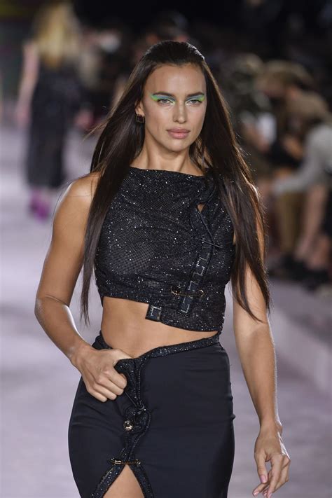 irina shayk catwalk versace|5 Things To Know About Versace’s SS21 Show .